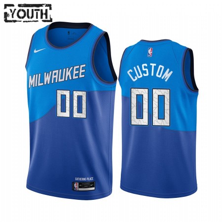 Milwaukee Bucks Custom 2020-21 City Edition Lasten Pelipaidat Swingman